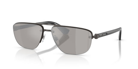 Burberry 0BE3164 13166G 62 Matte Grey/ Light Grey Mirror Silver