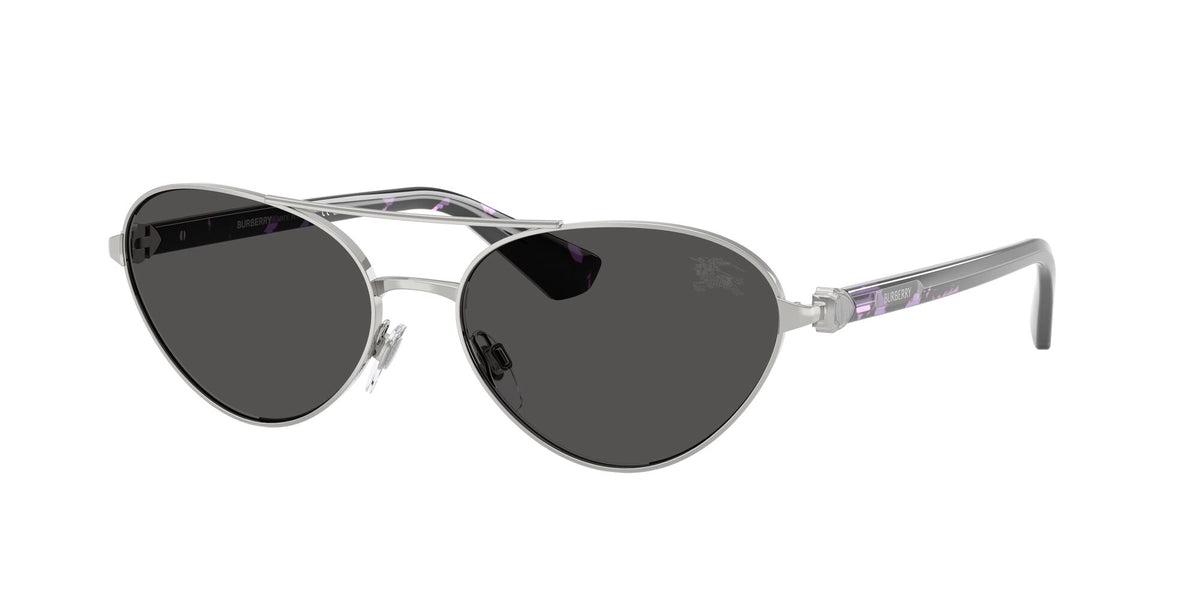 Burberry 0BE3165 100587 58 Silver/ Dark Grey