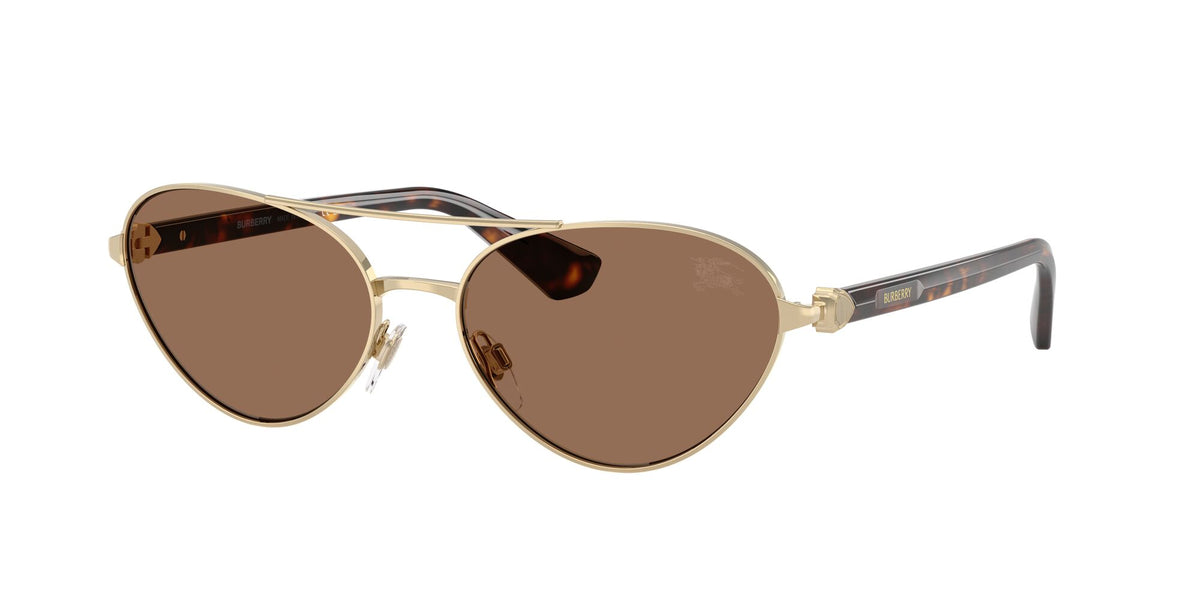 Burberry 0BE3165 110973 58 Light Gold/ Dark Brown