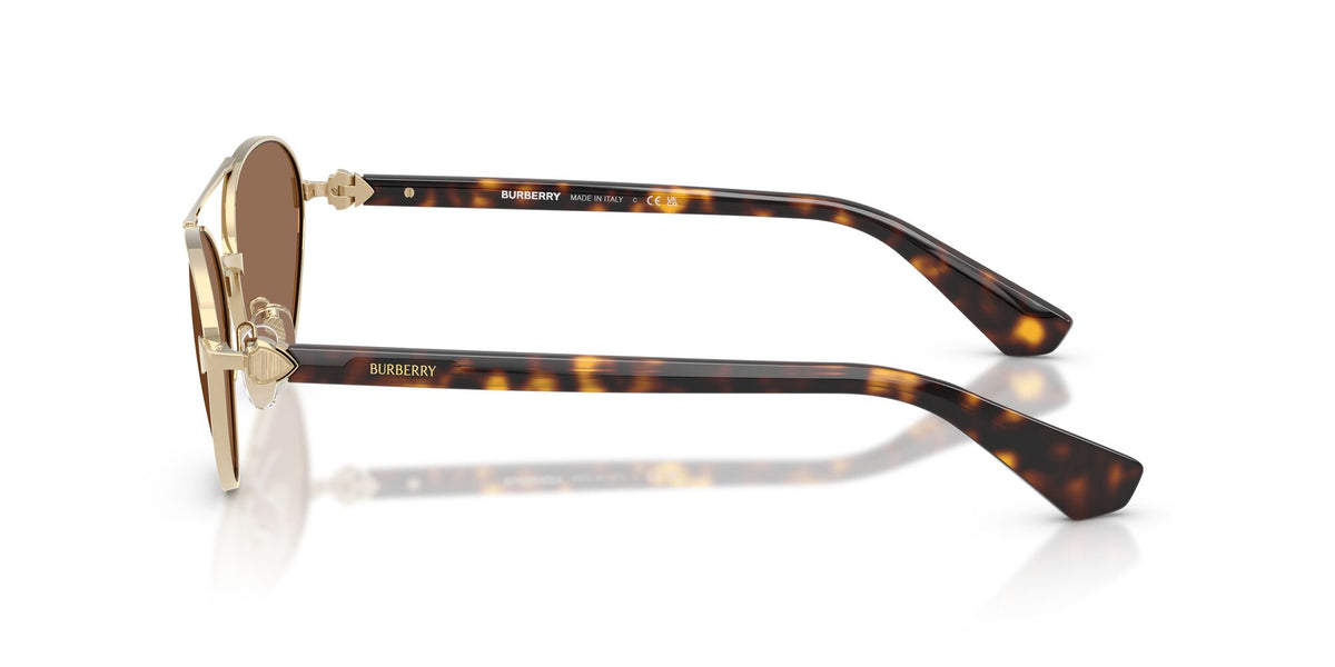 Burberry 0BE3165 110973 58 Light Gold/ Dark Brown