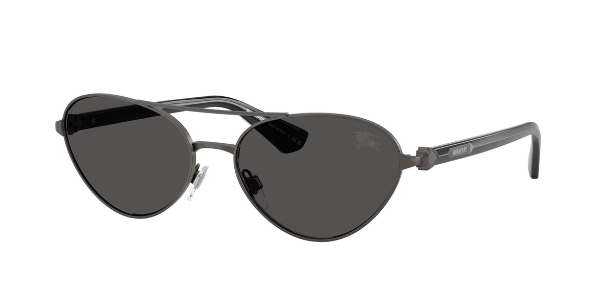 Burberry 0BE3165 131687 58 Matte Grey/ Dark Grey