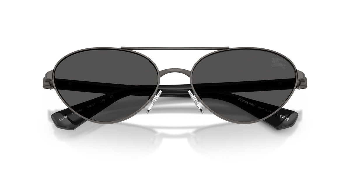 Burberry 0BE3165 131687 58 Matte Grey/ Dark Grey