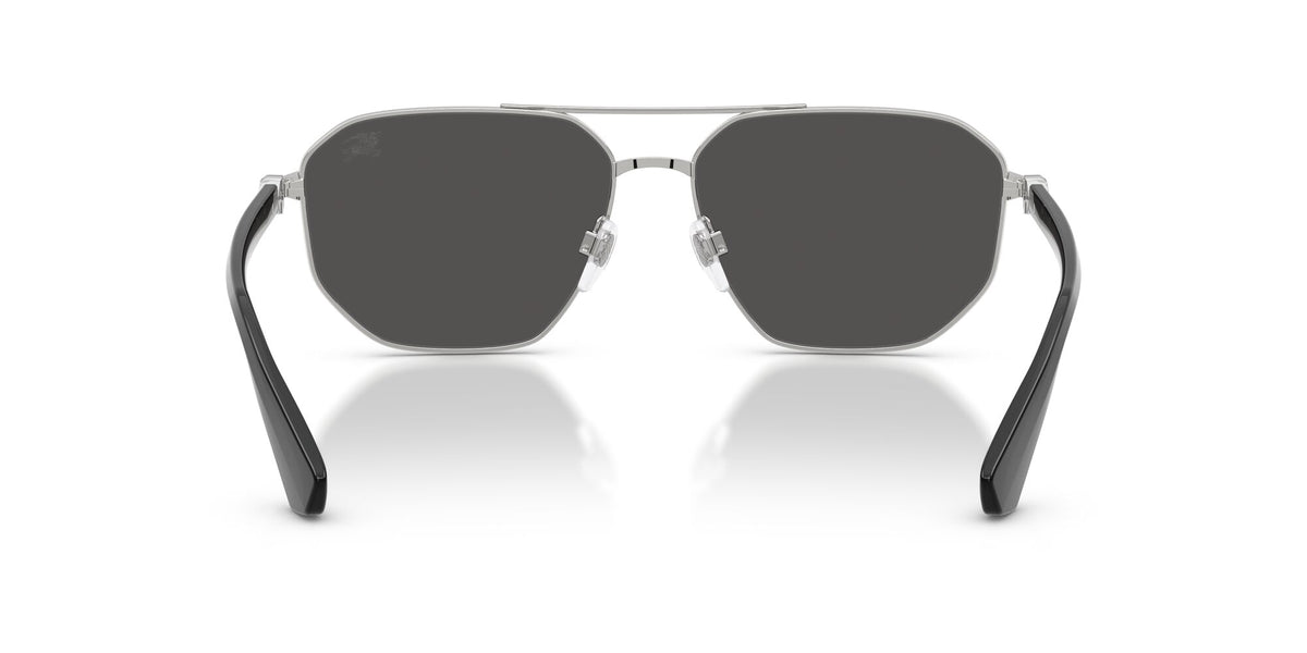 Burberry 0BE3166 100587 60 Silver/ Dark Grey