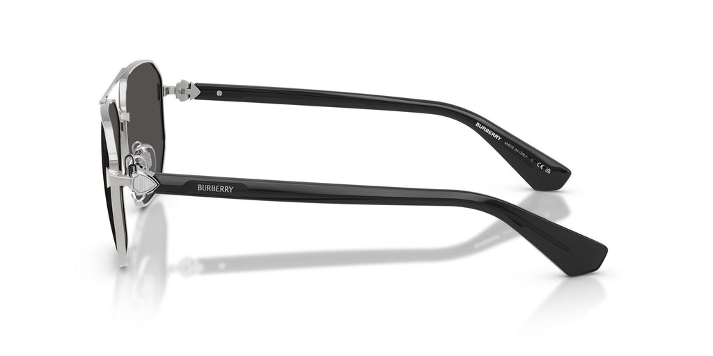 Burberry 0BE3166 100587 60 Silver/ Dark Grey