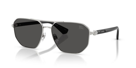 Burberry 0BE3166 100587 60 Silver/ Dark Grey
