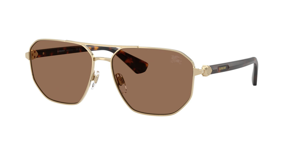 Burberry 0BE3166 110973 60 Light Gold/ Dark Brown