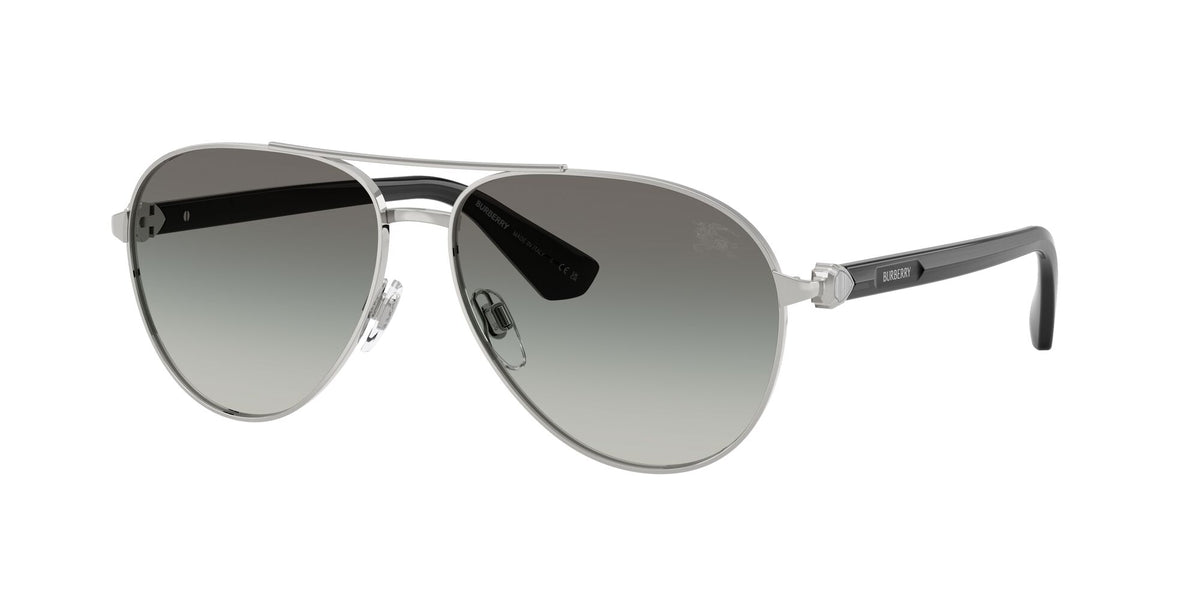 Burberry 0BE3167 100511 59 Silver/ Grey Gradient