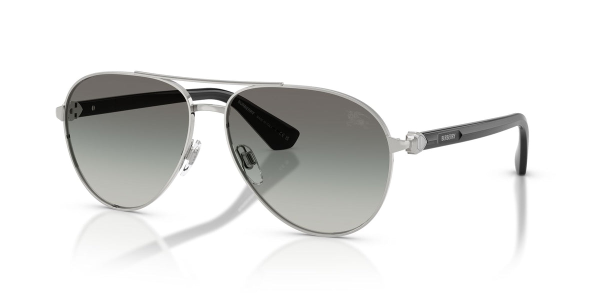 Burberry 0BE3167 100511 59 Silver/ Grey Gradient