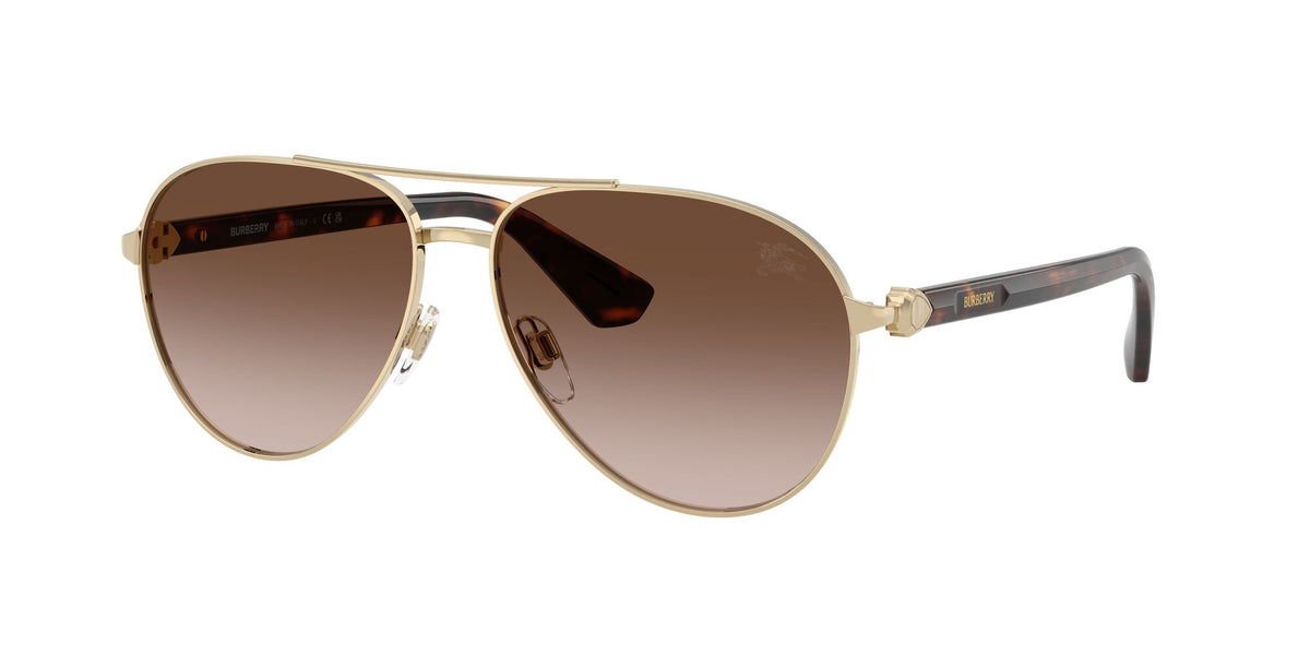 Burberry 0BE3167 110913 59 Light Gold/ Brown Gradient