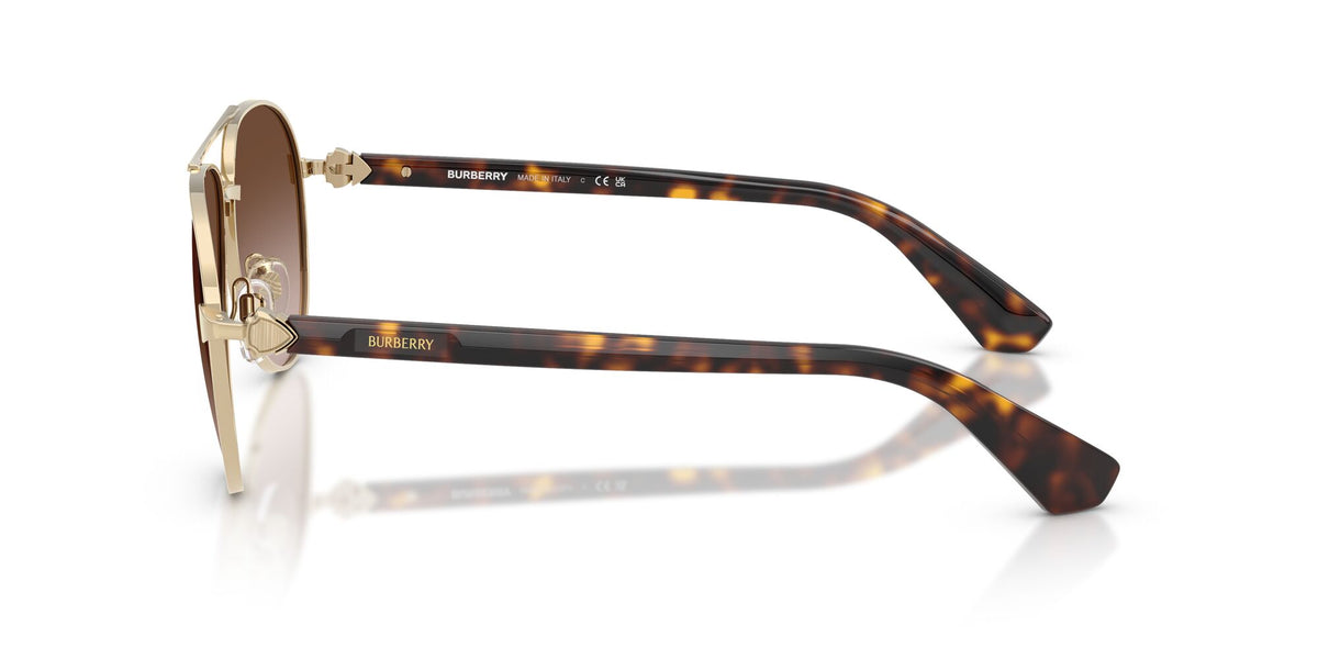 Burberry 0BE3167 110913 59 Light Gold/ Brown Gradient