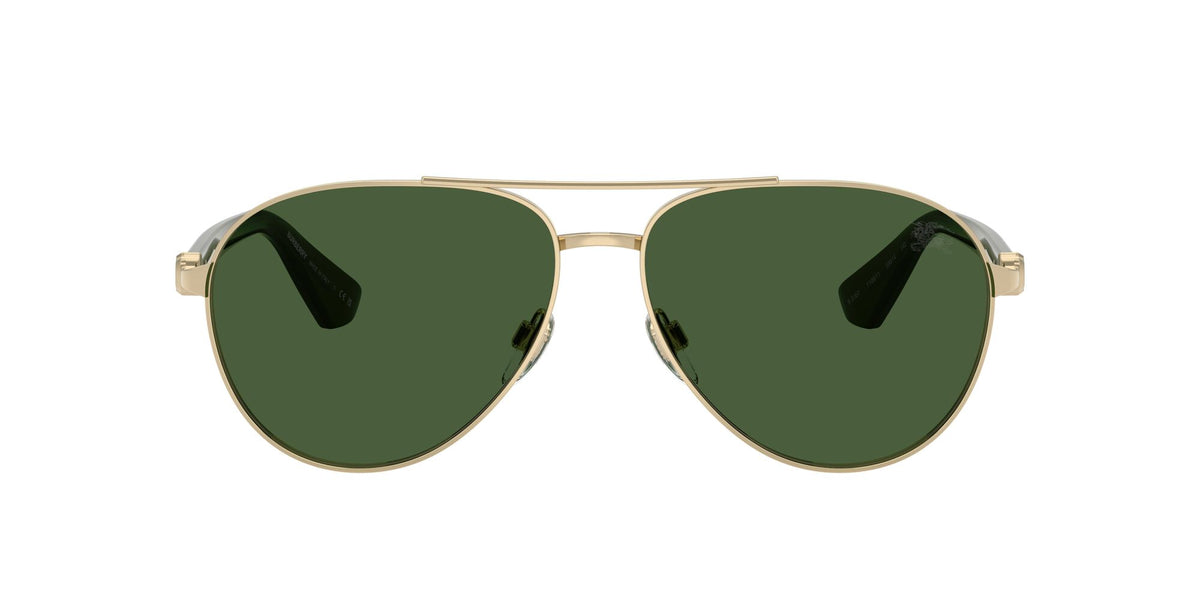 Burberry 0BE3167 110971 59 Light Gold/ Dark Green