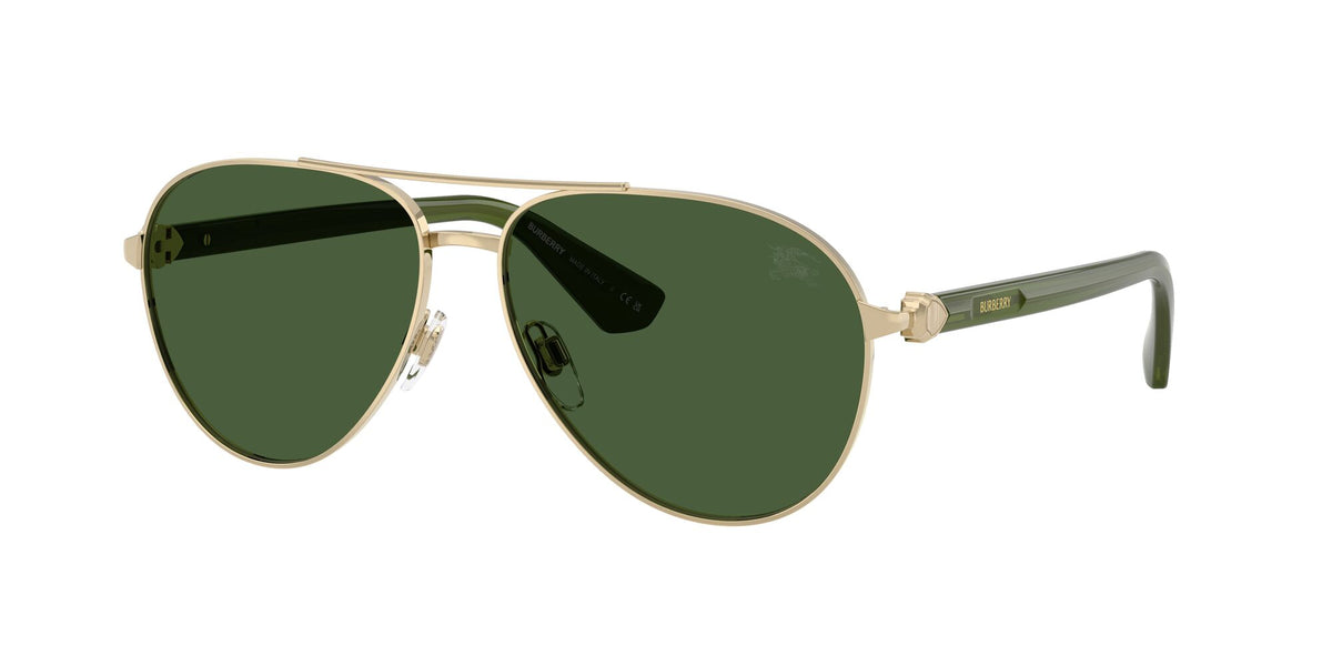 Burberry 0BE3167 110971 59 Light Gold/ Dark Green