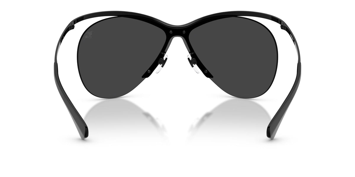 Burberry 0BE3168 10016G 37 Black/ Grey Mirror Silver