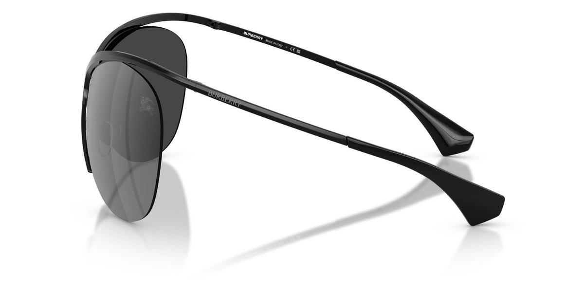 Burberry 0BE3168 10016G 37 Black/ Grey Mirror Silver