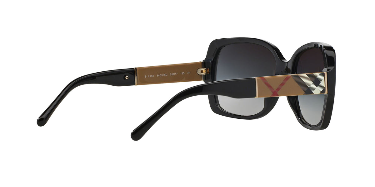 Burberry  0BE4160 34338G 58 Black / Grey Gradient 58 / Plastic / Plastic