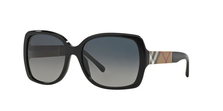 Burberry  0BE4160 3433T3 58 Black 
Grey Gradient Polarised 58 
Cr39 
Acetate 
Metal