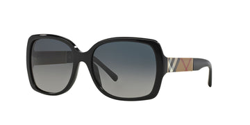 Burberry  0BE4160 3433T3 58 Black 
Grey Gradient Polarised 58 
Cr39 
Acetate 
Metal