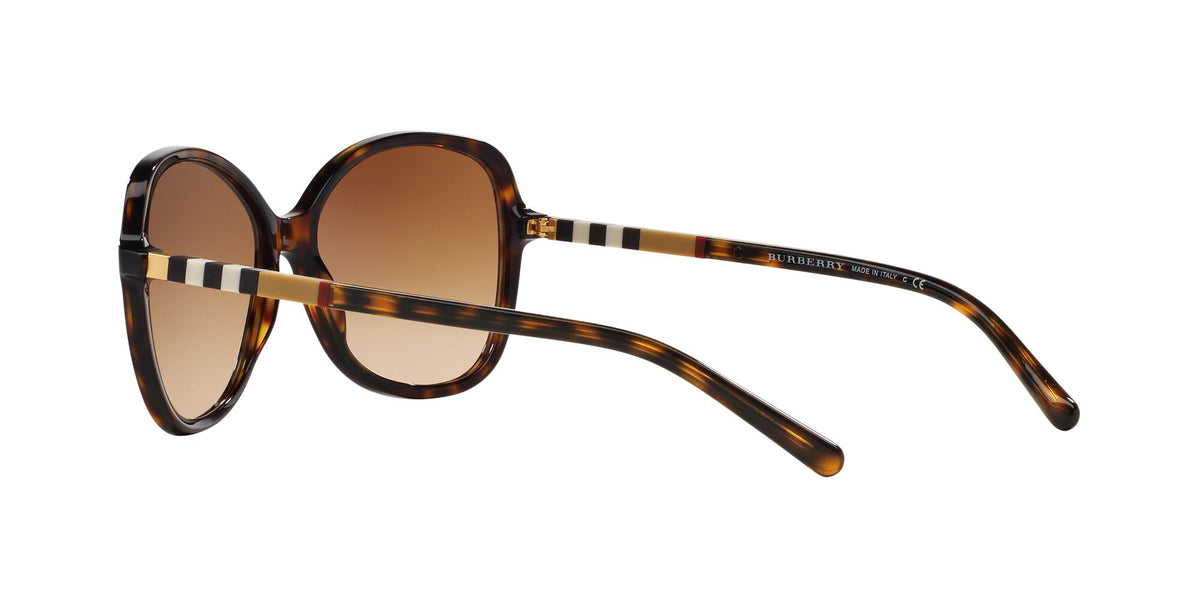 Burberry BE 4197 Dark Havana / Brown Gradient 58 / Plastic / Plastic