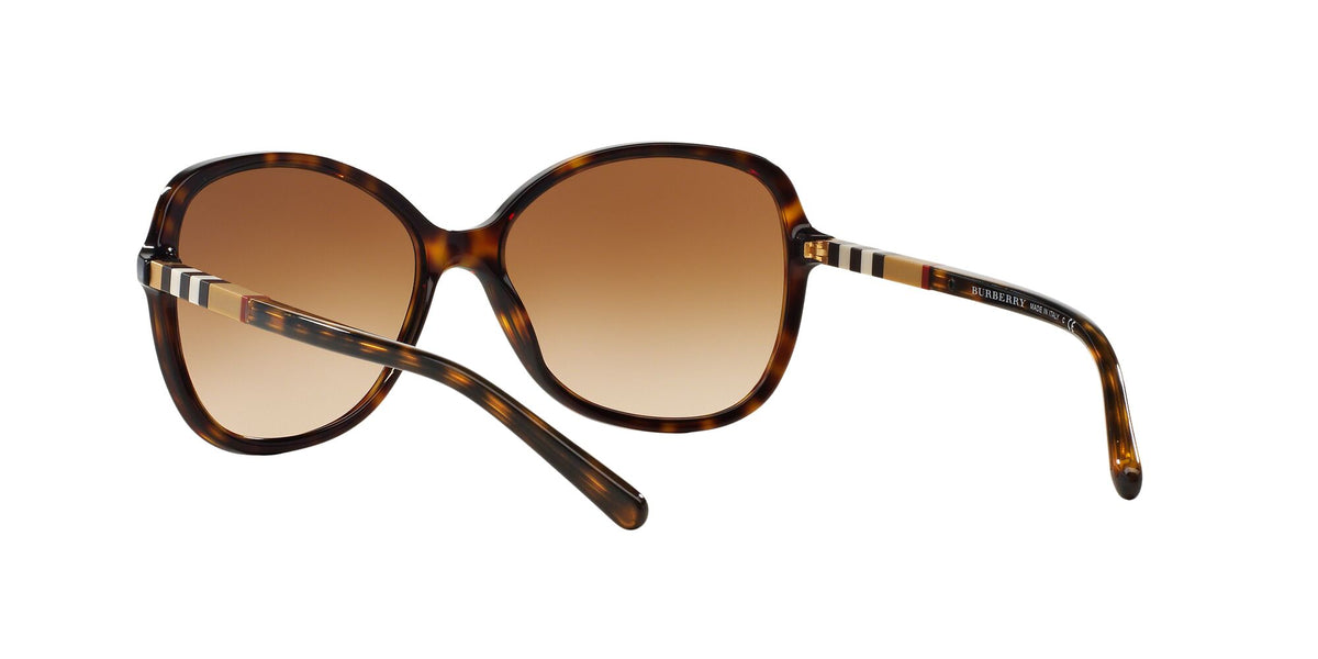 Burberry BE 4197 Dark Havana / Brown Gradient 58 / Plastic / Plastic