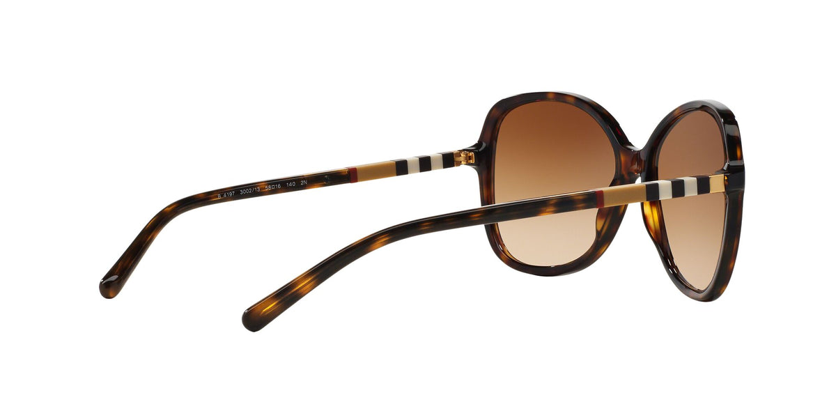 Burberry BE 4197 Dark Havana / Brown Gradient 58 / Plastic / Plastic