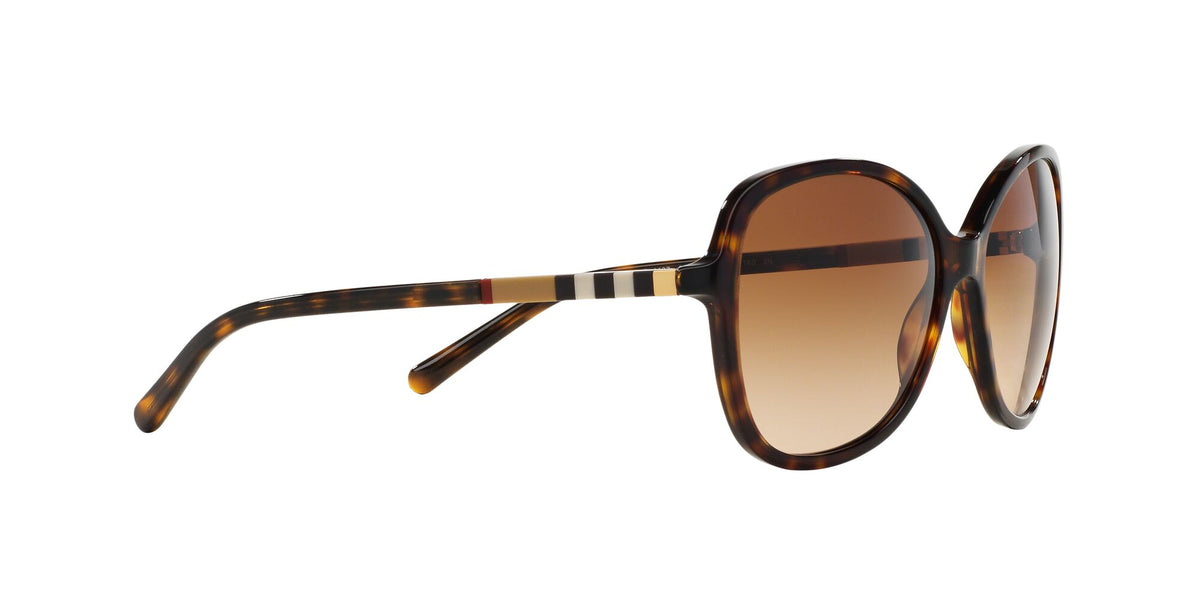Burberry BE 4197 Dark Havana / Brown Gradient 58 / Plastic / Plastic