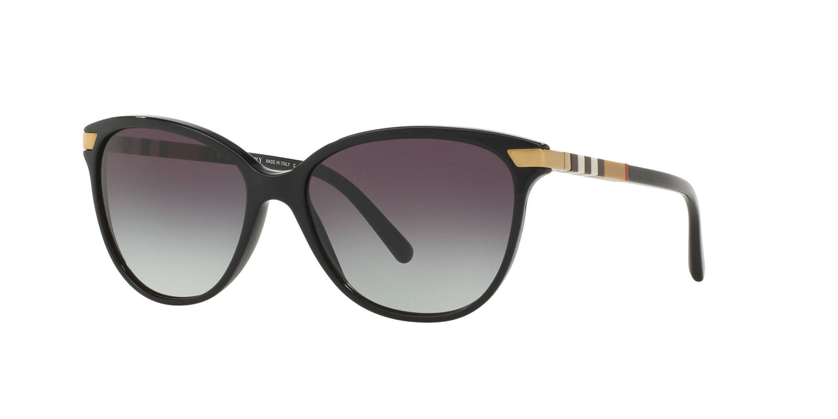 Burberry BE 4216F Black / Grey Gradient 57 / Plastic / Plastic