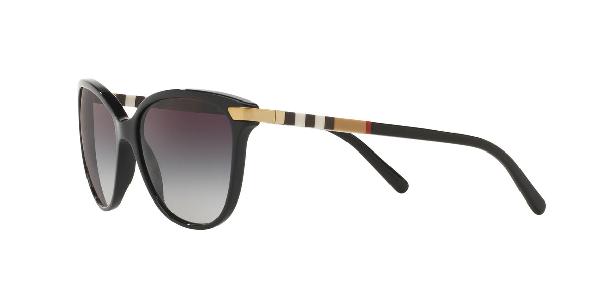 Burberry BE 4216F Black / Grey Gradient 57 / Plastic / Plastic