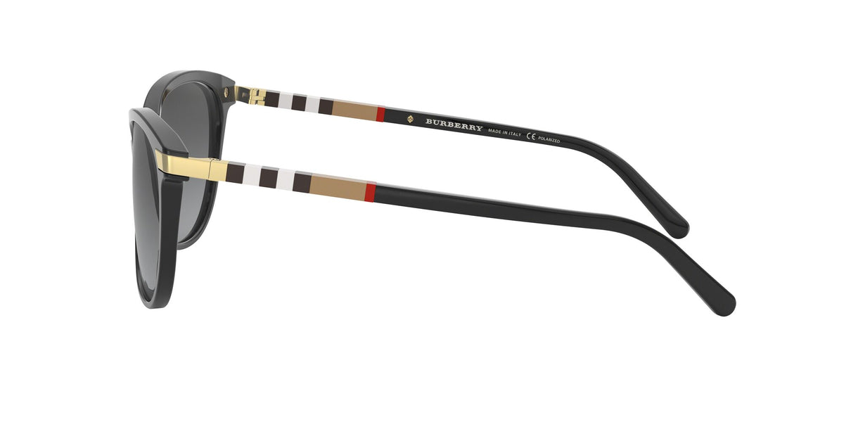 Burberry  0BE4216 3001T3 57 Black 
Grey Gradient Polarised 57 
Plastic 
Plastic