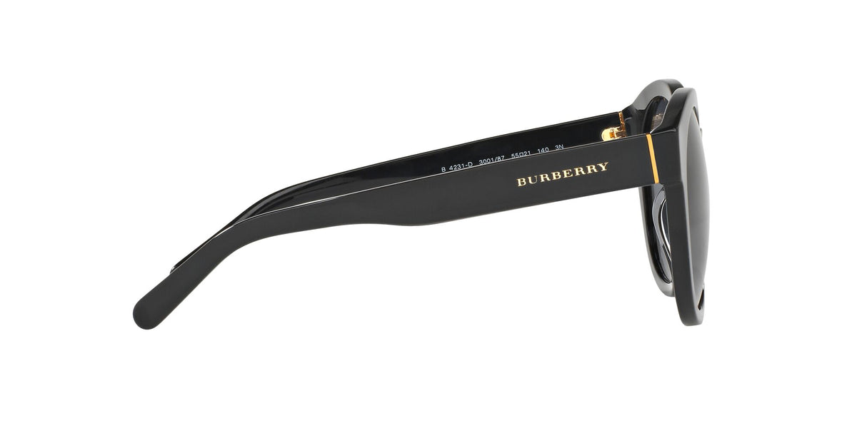 Burberry BE 4231D Black / Grey 55 / Plastic / Plastic
