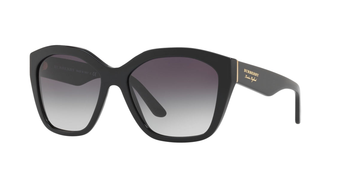 Burberry BE 4261F Black / Grey Gradient 57 / Plastic / Plastic
