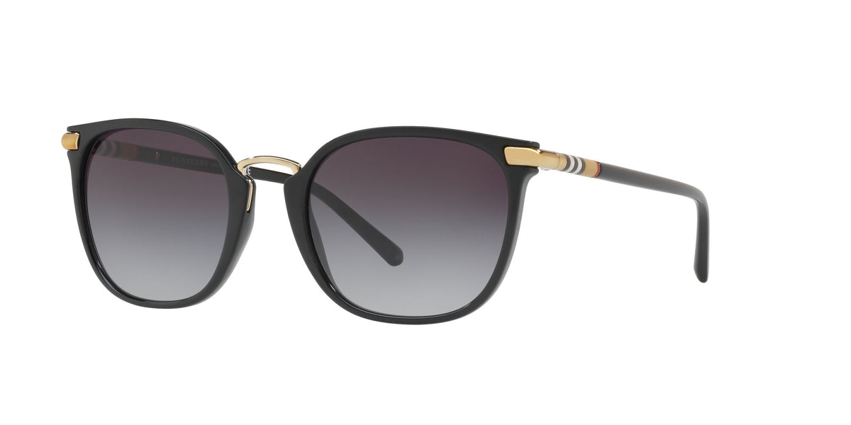 Burberry BE 4262 Black / Grey Gradient 53 / Plastic / Plastic
