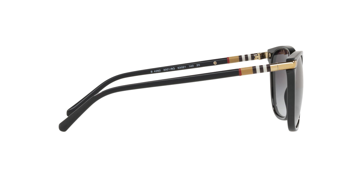 Burberry BE 4262 Black / Grey Gradient 53 / Plastic / Plastic