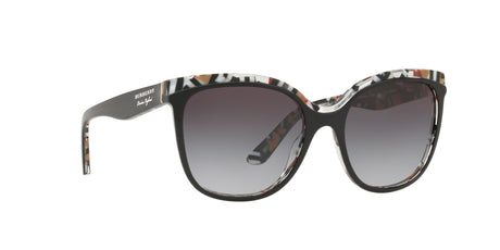 Burberry BE 4270 Top Black On Check / Grey Gradient 55 / Plastic / Plastic
