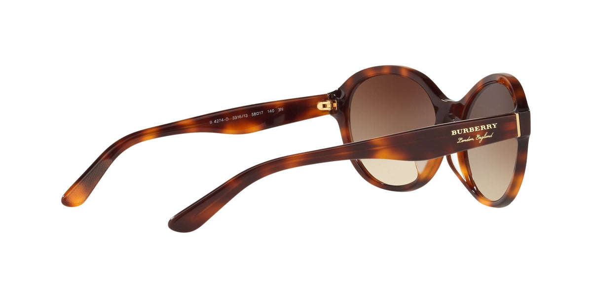Burberry BE 4274D Light Havana / Brown Gradient 58 / Plastic / Plastic