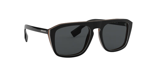 Burberry BE 4286 Check Multilayer Black 
Polar Grey 55 
Plastic 
Plastic