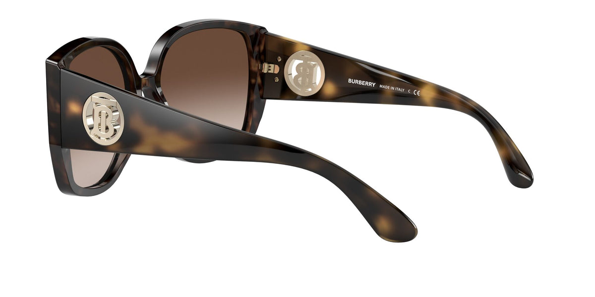 Burberry BE 4290F Dark Havana / Brown Gradient 61 / Plastic / Plastic