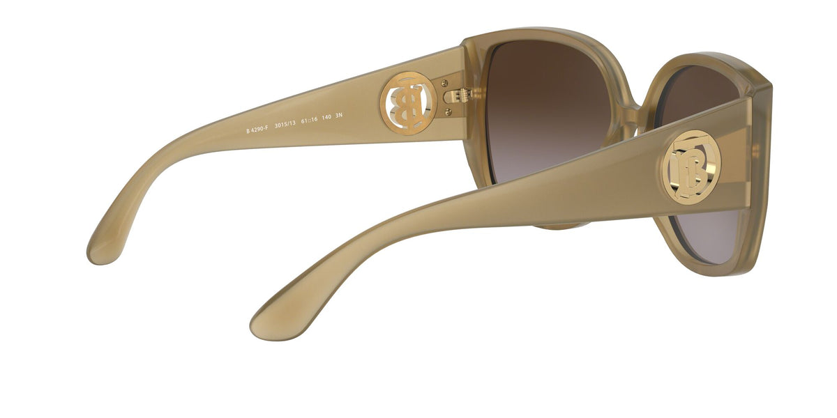 BE 4290F Burberry  Opal Beige / Brown Gradient 61 61 / Polyamide / Acetate / Metal