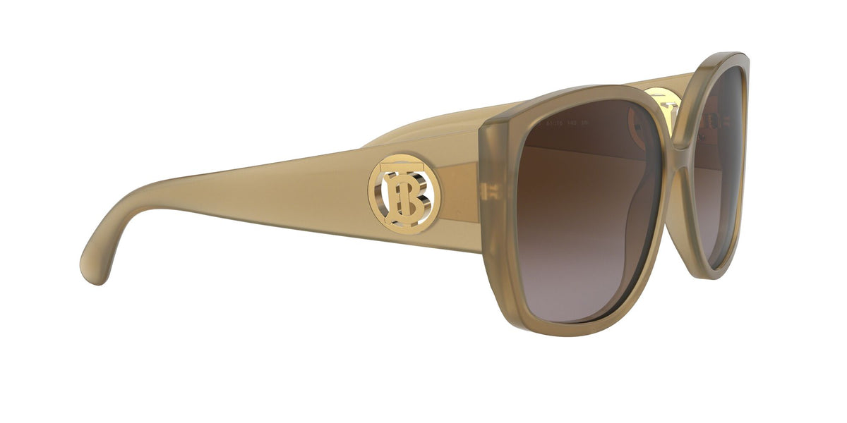 BE 4290F Burberry  Opal Beige / Brown Gradient 61 61 / Polyamide / Acetate / Metal