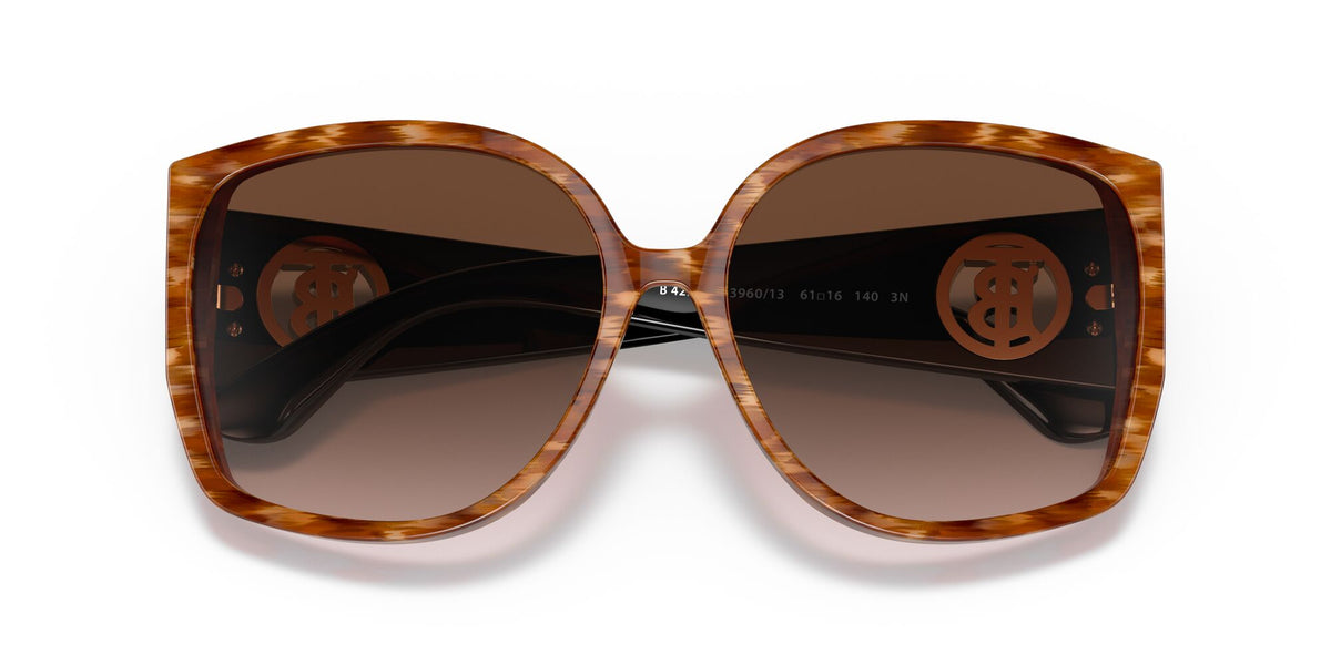 Burberry BE 4290F Brown / Brown Gradient 61 / Plastic / Plastic