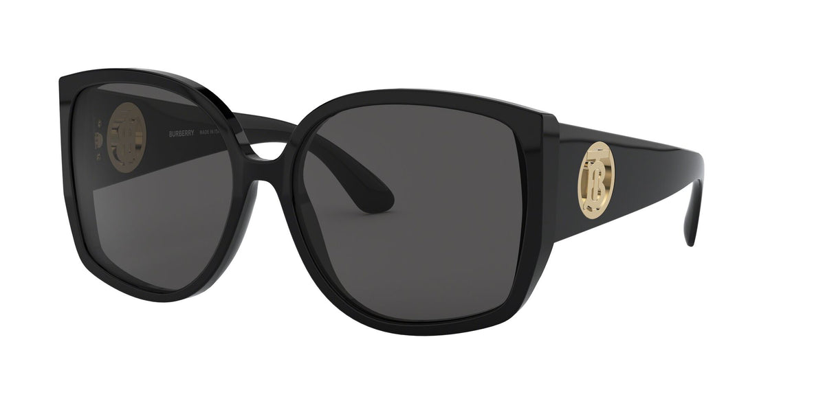 Burberry BE 4290 Black / Grey 61 / Plastic / Plastic