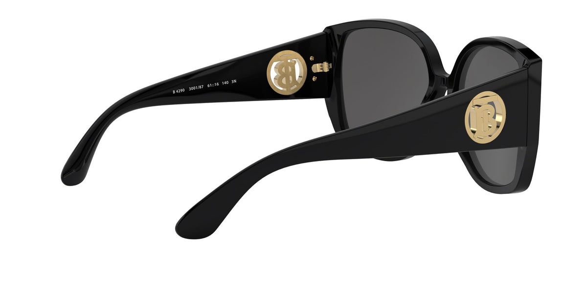 Burberry BE 4290 Black / Grey 61 / Plastic / Plastic