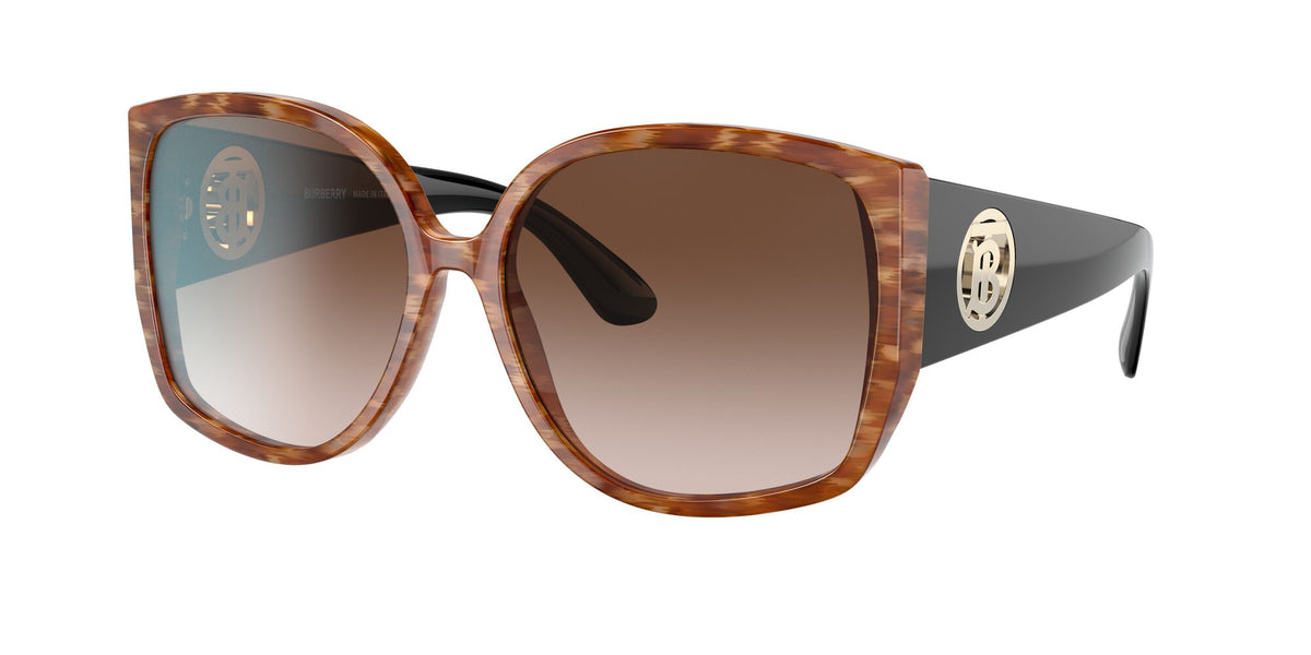 Burberry BE 4290 Brown / Brown Gradient 61 / Plastic / Plastic