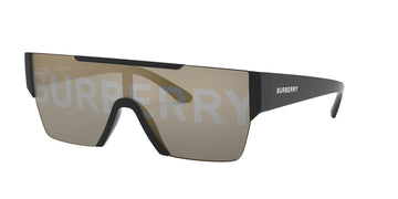 Burberry  0BE4291 3001/G 38 Black / Grey Tampo Burberry Silver/Gold 38 / Plastic / Plastic