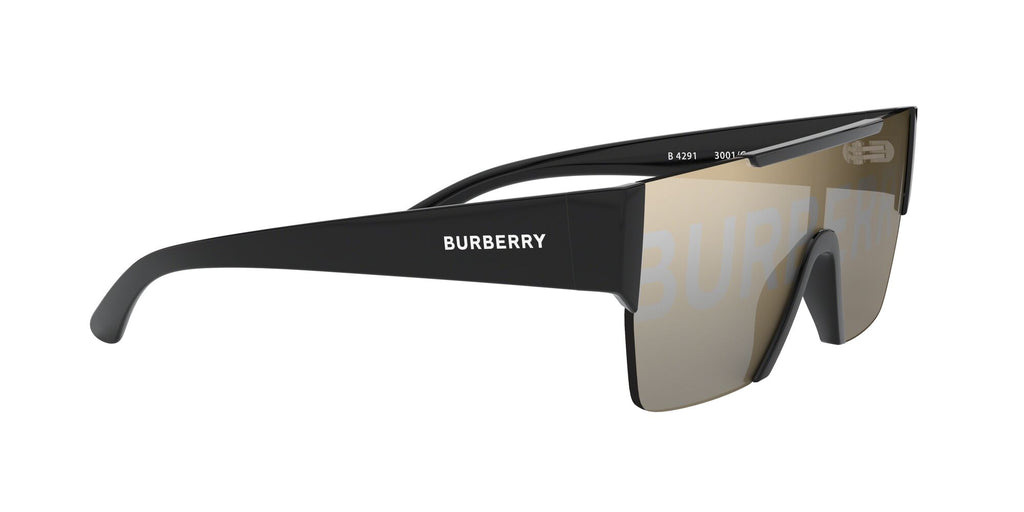 Burberry  0BE4291 3001/G 38 Black / Grey Tampo Burberry Silver/Gold 38 / Plastic / Plastic