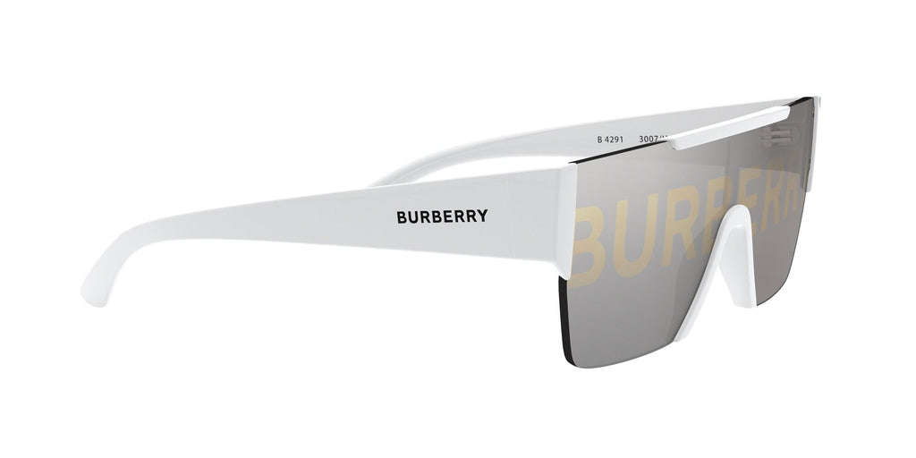 Burberry  0BE4291 3007/H 38 White / Grey Tampo Burberry Silver/Gold2 38 / Plastic / Plastic