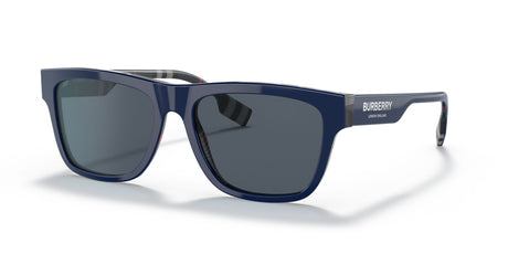 Burberry BE 4293 Top Blue On Navy Check / Dark Grey 56 / Plastic / Plastic