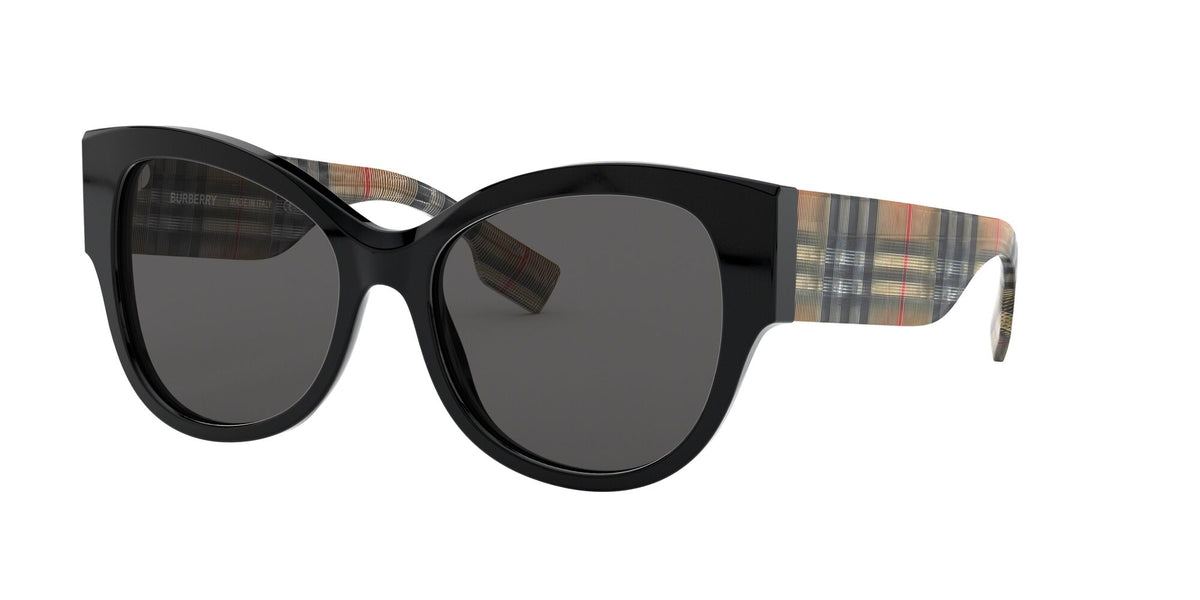 Burberry BE 4294 Black / Grey 54 / Plastic / Plastic