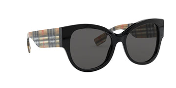 Burberry BE 4294 Black / Grey 54 / Plastic / Plastic