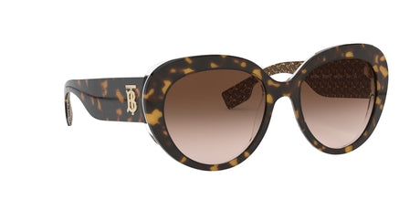 Burberry BE 4298 Top Dark Havana On Tb Brown / Brown Gradient 54 / Plastic / Plastic