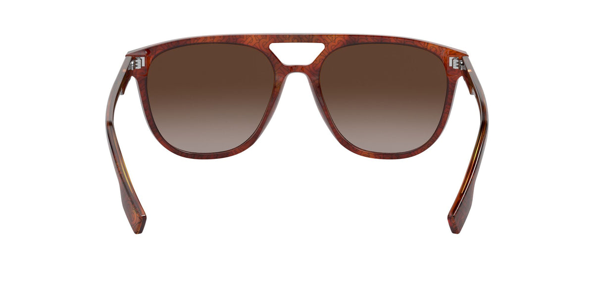 Burberry BE 4302 Top Tb Black On Light Havana / Brown Gradient 56 / Plastic / Plastic